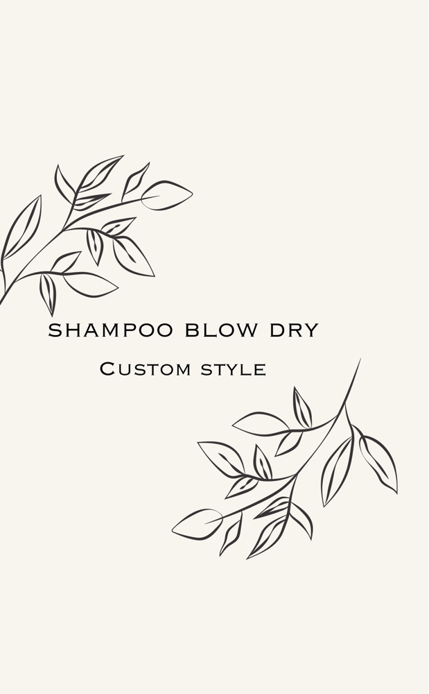 Shampoo Blow Dry