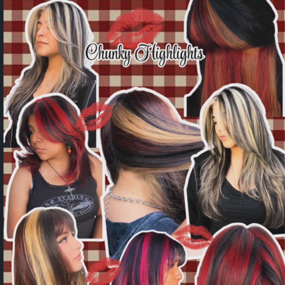 Sindy’s Chunky Highlights at Velvet Moon Hair & Nails Studio in Ventura, CA