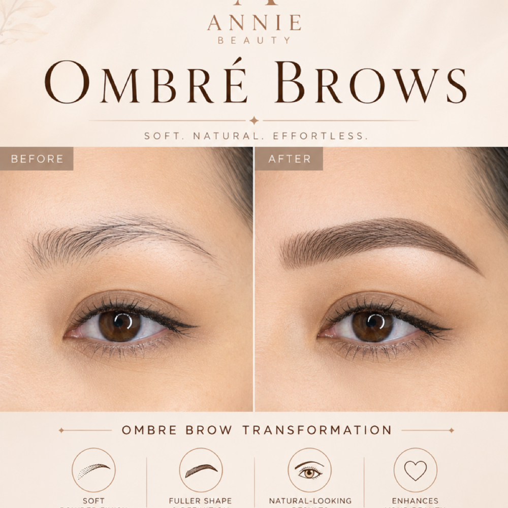 Ombre Brow $250 at Annie  Nguyen in Snellville, GA