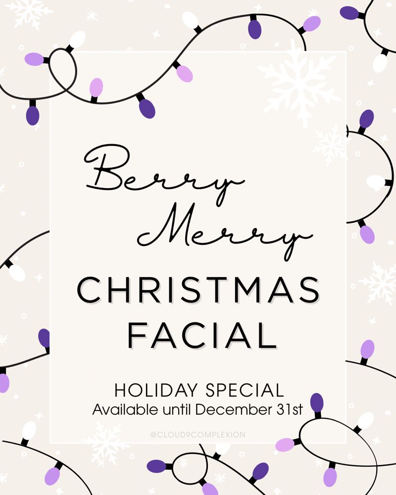 Berry Merry Christmas Facial