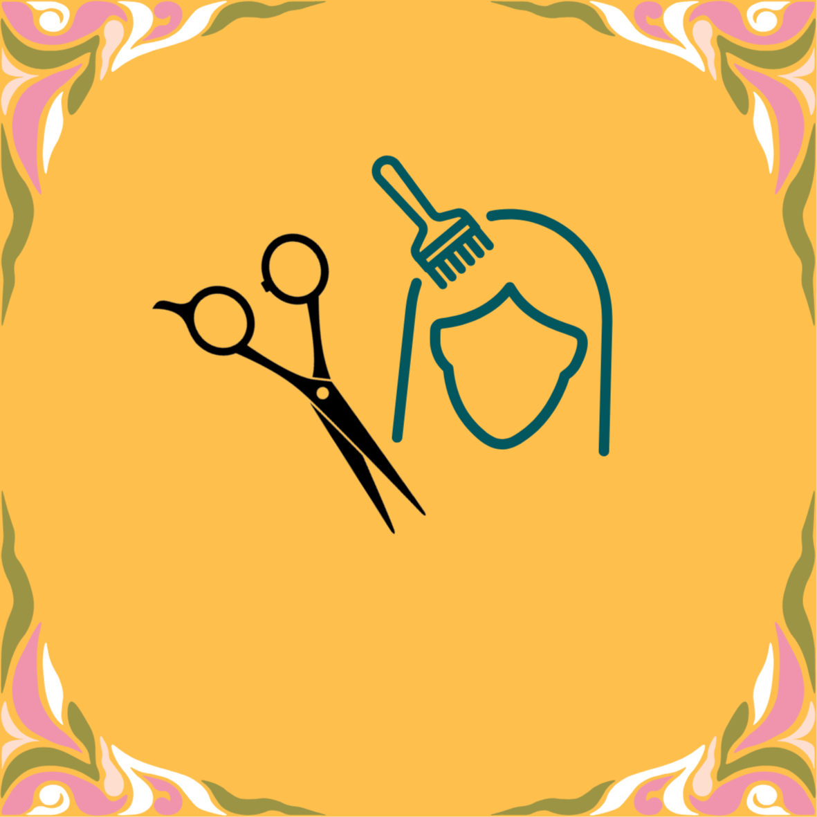 Root Touch Up and Haircut