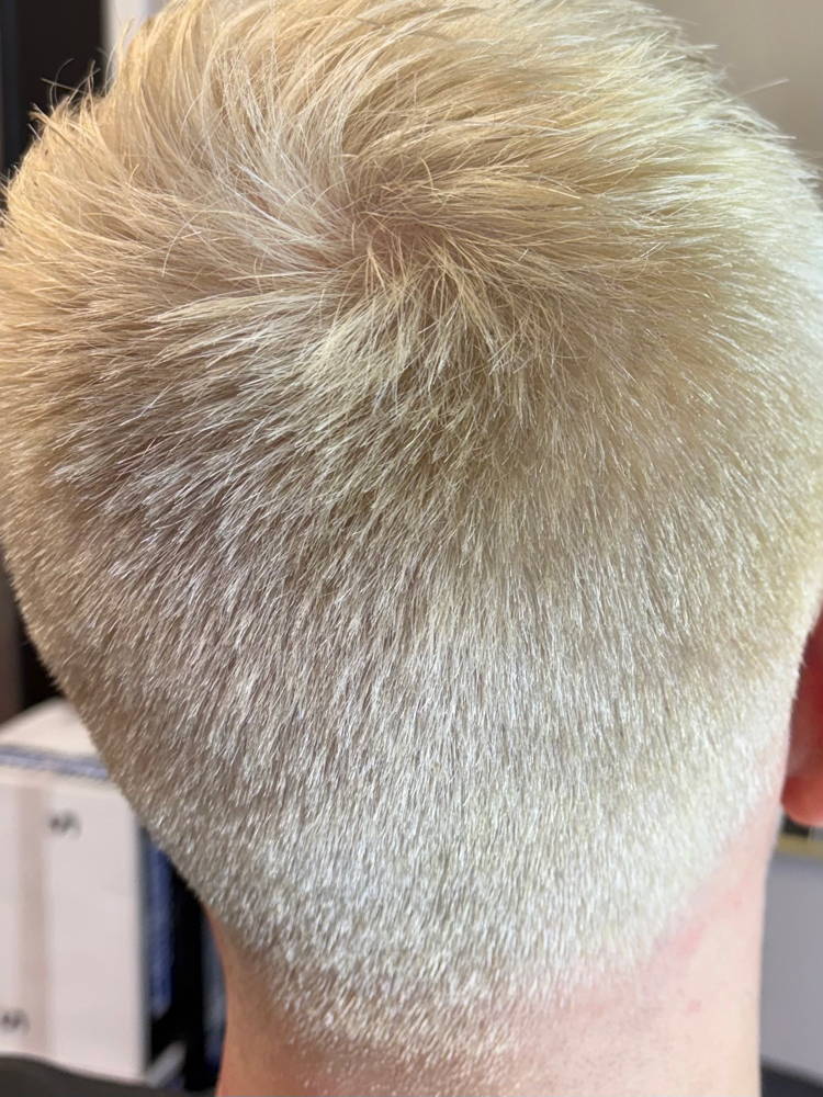 BUZZ CUT & BLEACH
