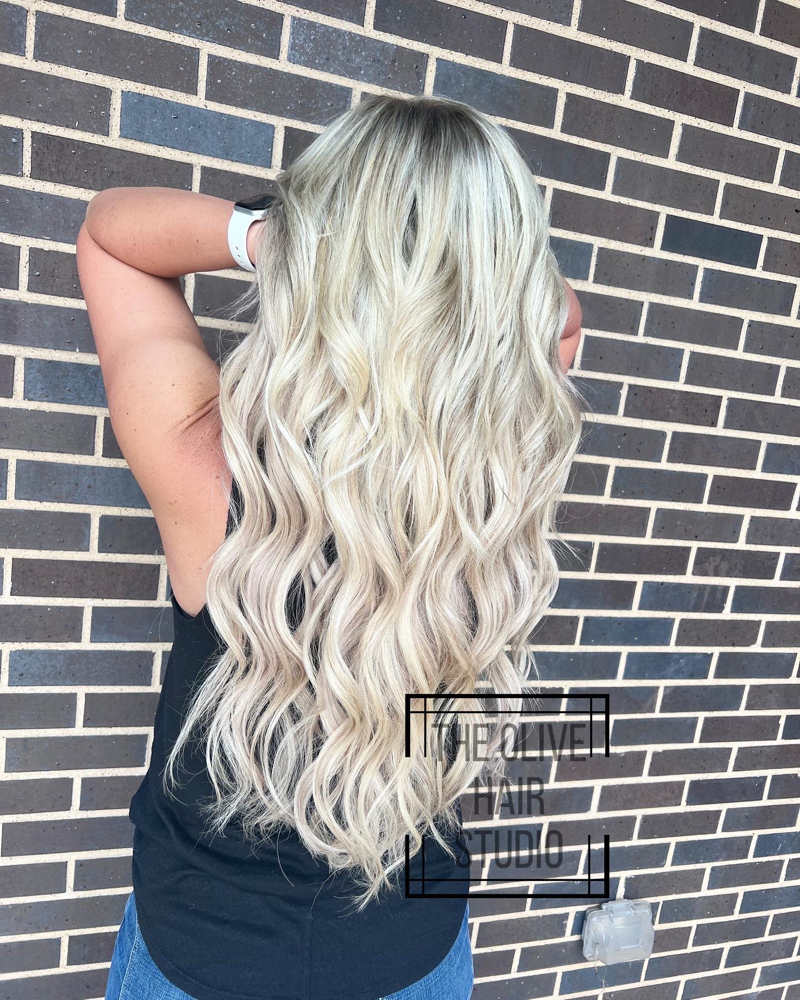 Custom Blonde with Extensions