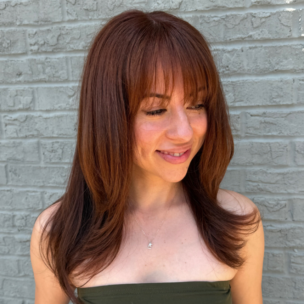 Color Retouch at AJG Hair Salon in Alpharetta, GA
