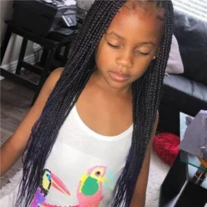 Kids Med K-Less/Box (Ages 2-4) at Hollywood Soul Salon Ouchlesshairbraiding in San Diego, CA