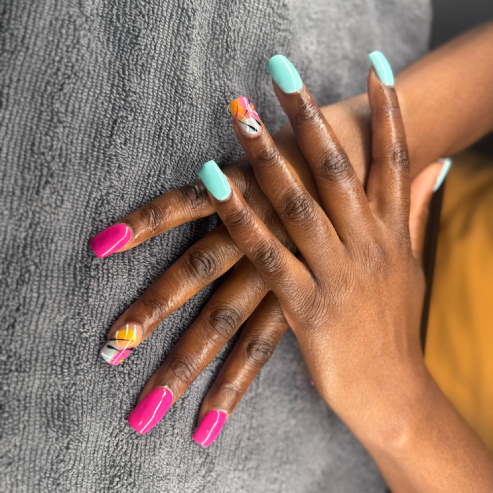 Two Feet Or Hand Design at Kats Nailz in Asheville, NC
