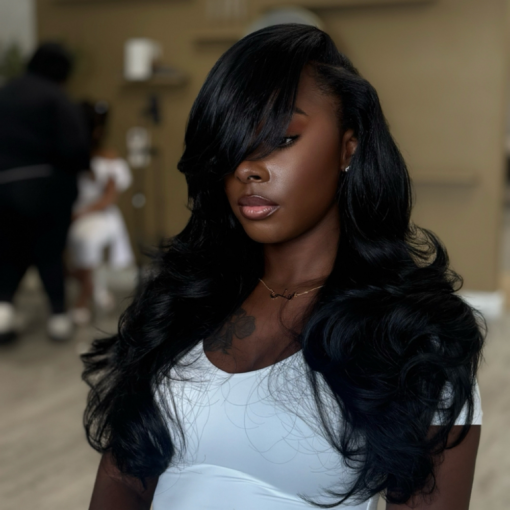 Quick Weave + Raw Hair at VeeLuxeHair in Temple Hillls, MD