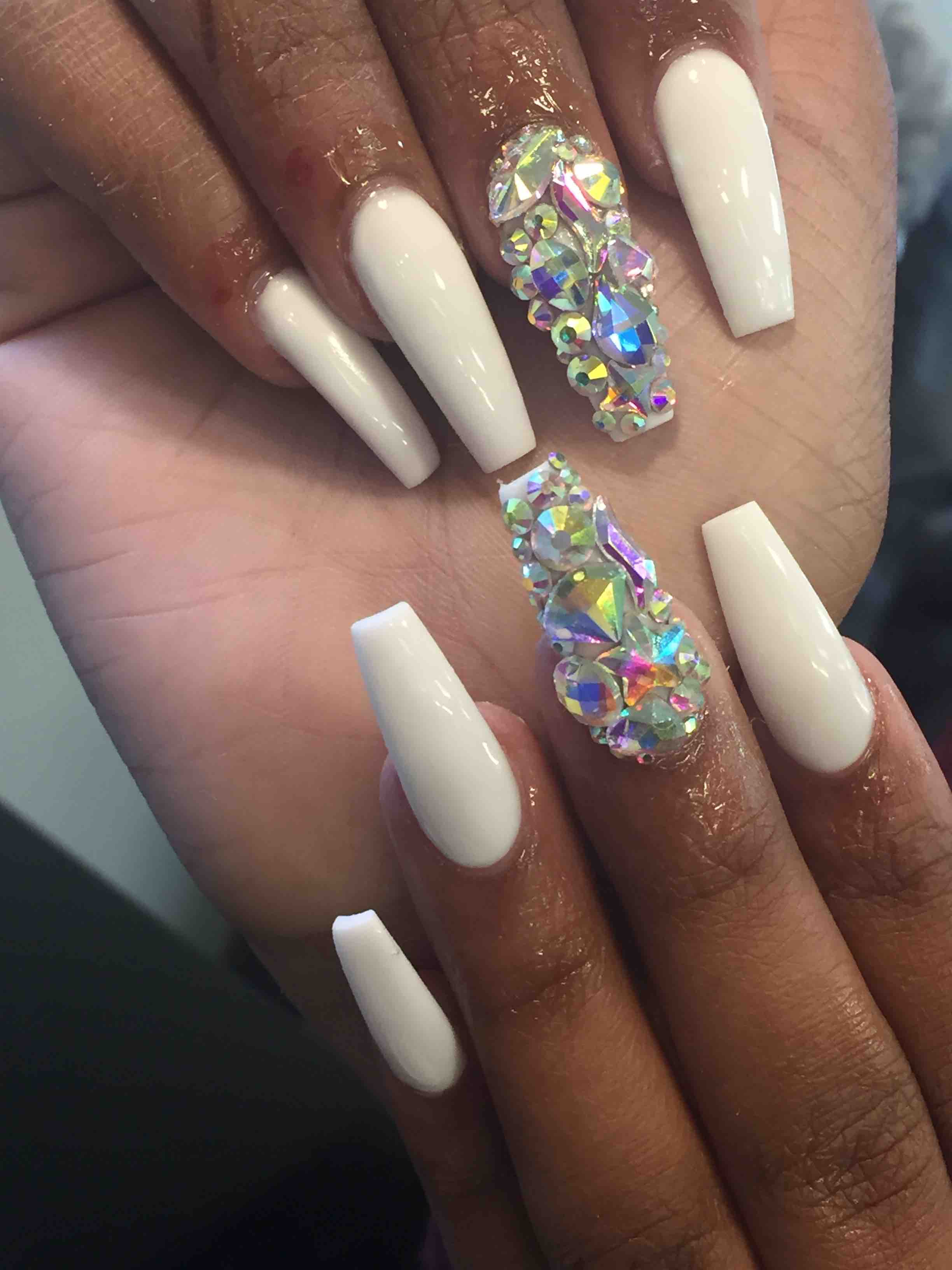 White Coffin Set