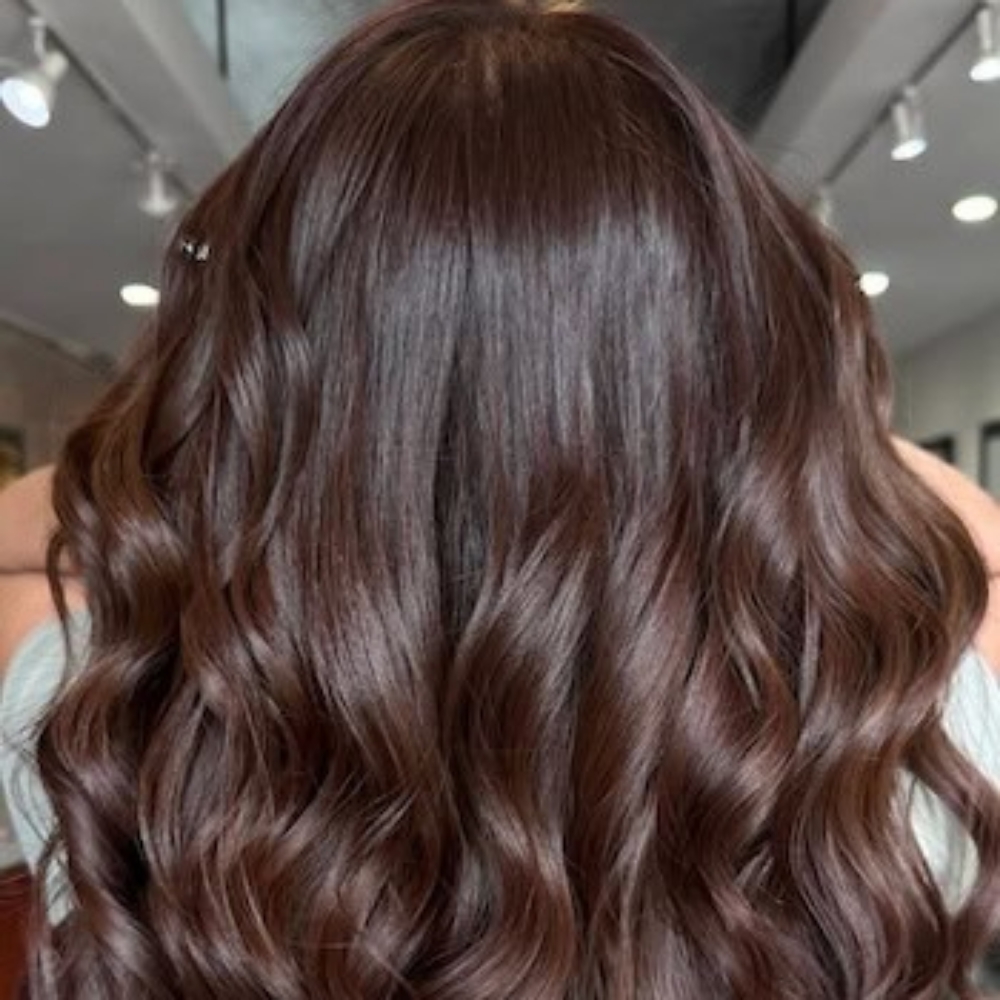 Chocolate/Caramel, Cut, Style at Monica inside (Color Me Sam) in San Antonio, TX