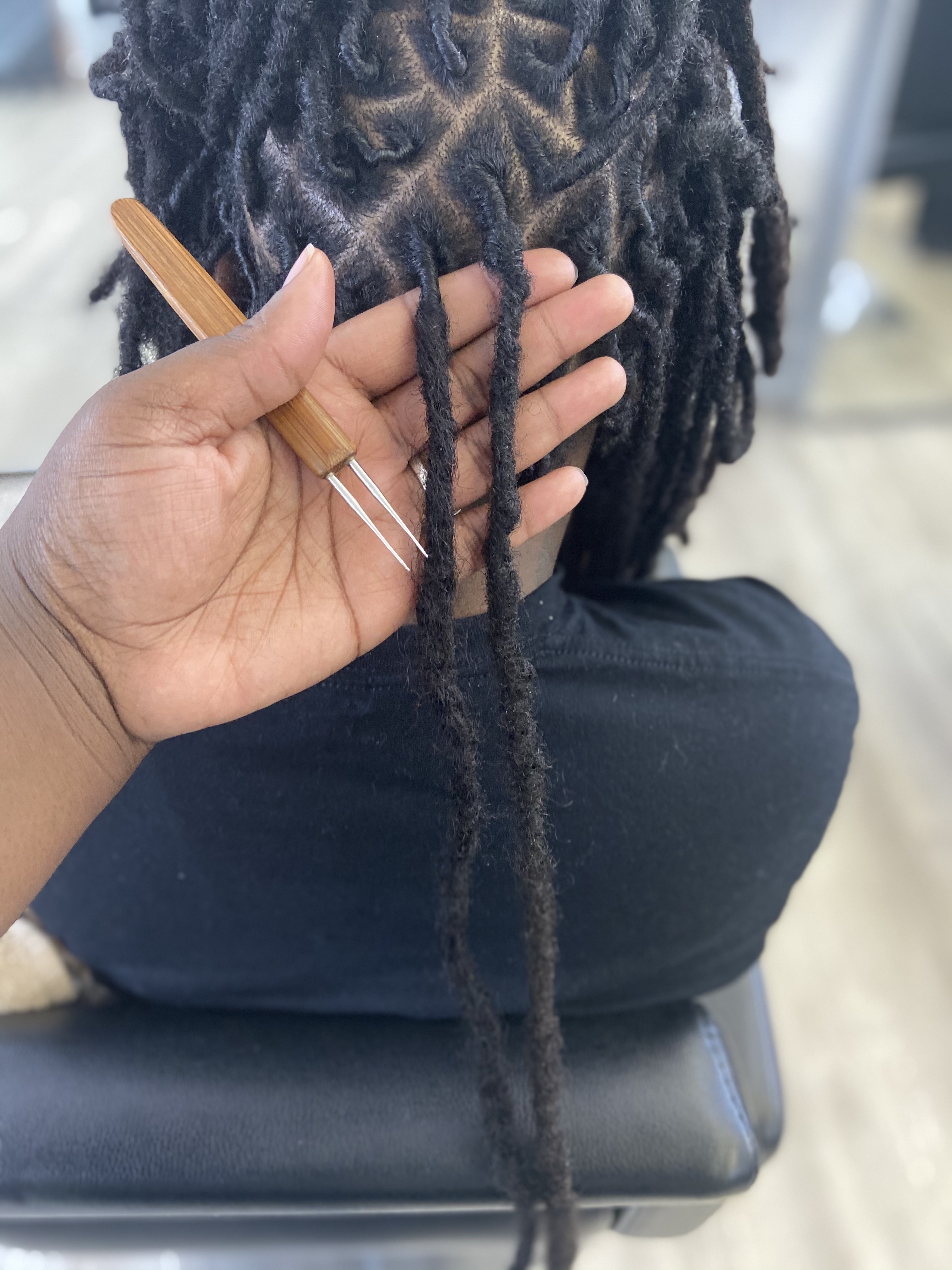 Loc Extension Install at Rosegold Beauty in Brockton, MA