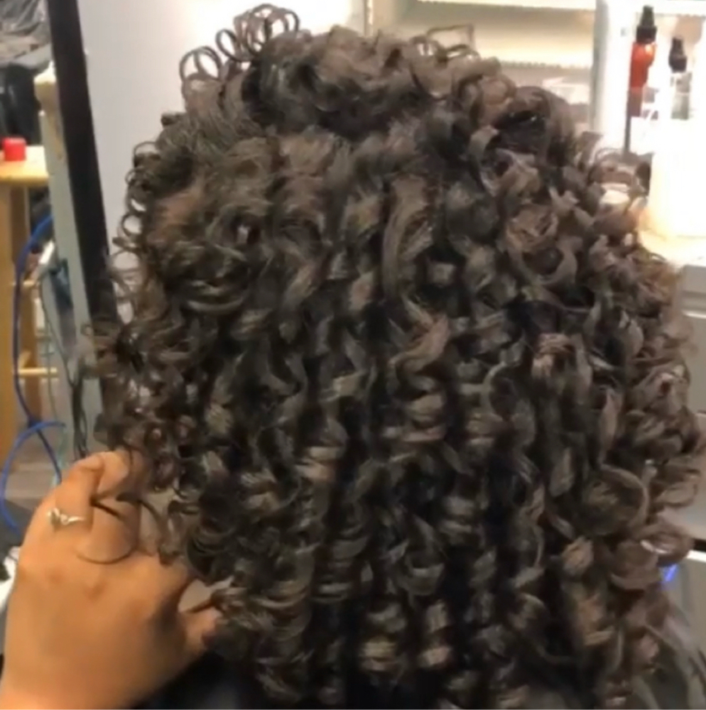 Healthy Hair Flexi / Perm Rod Set at Posh Hair Designz in Marietta, GA