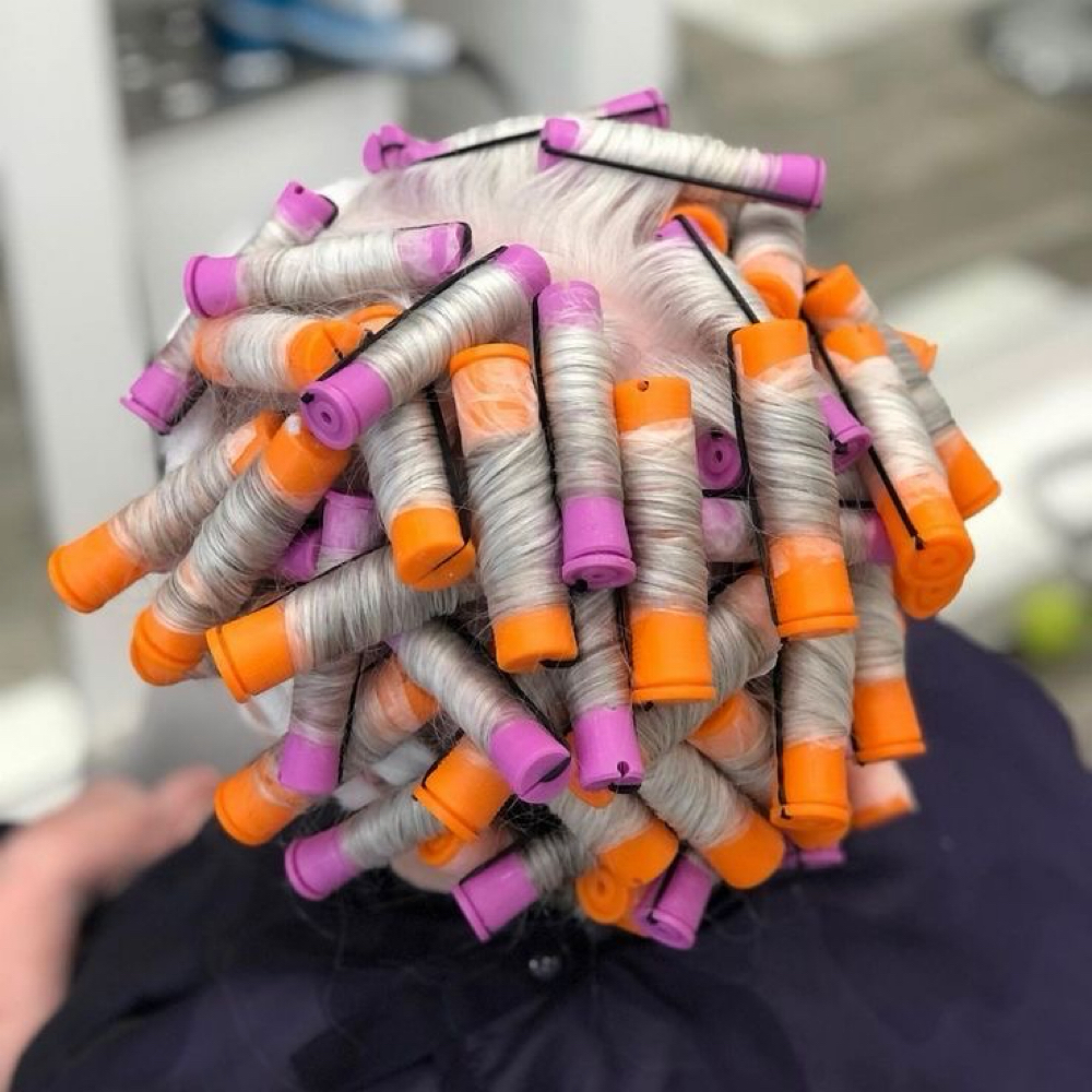 Perm (Short Hair) at Kylie's Hair & All Things Care in Battle Creek, MI