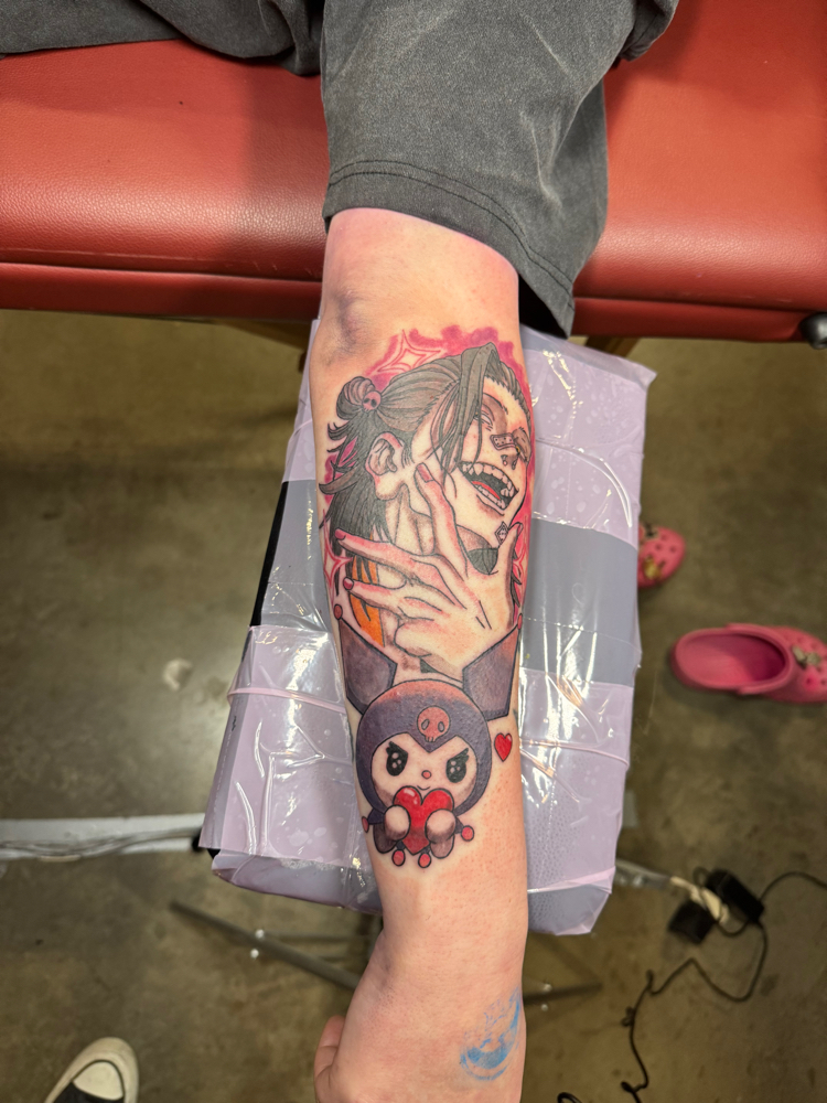 Quarter Sleeve (Large) Tattoo at Such Lovely Poison Tattoos in Ferndale, MI