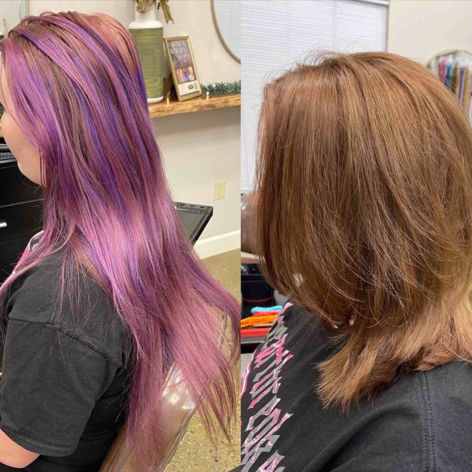Full Color Correction at Integrity Hair Co. in Blue Ridge, GA
