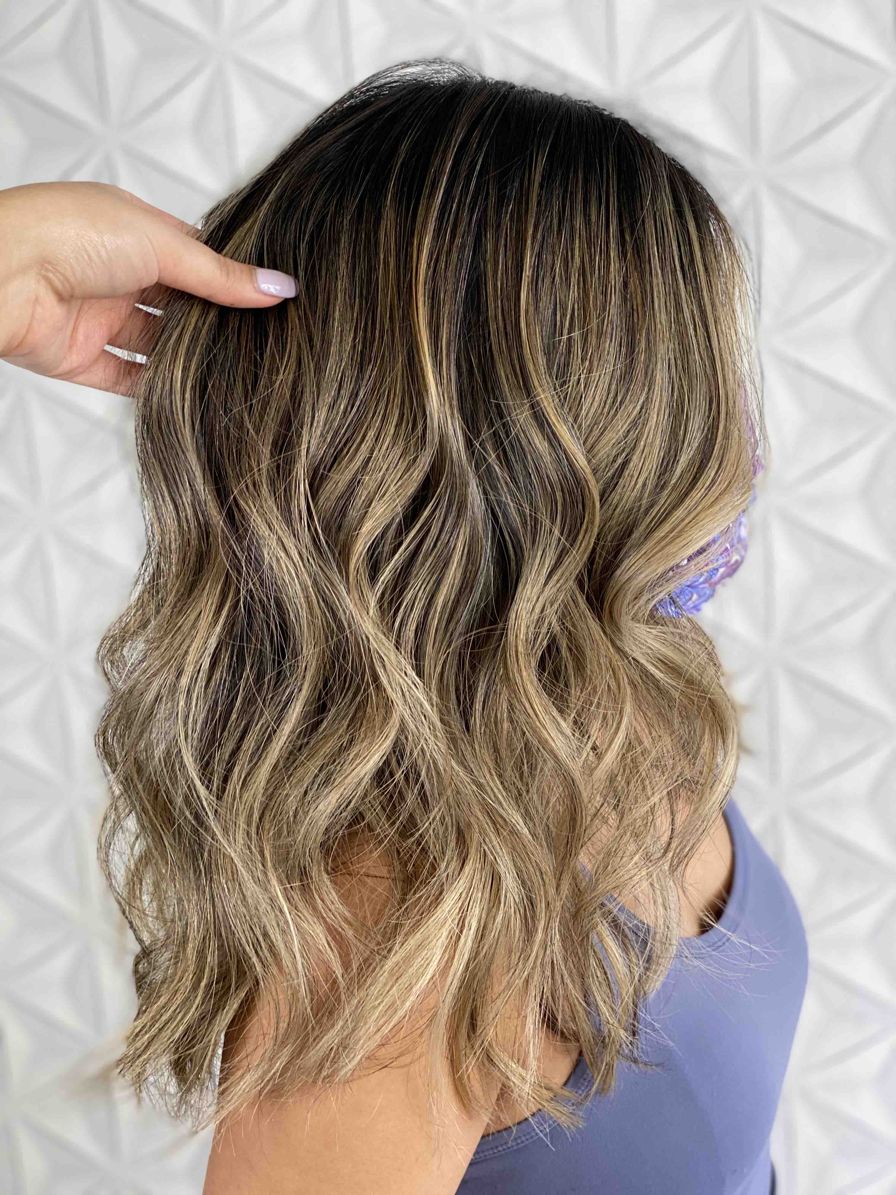 Partial Modern Balayage