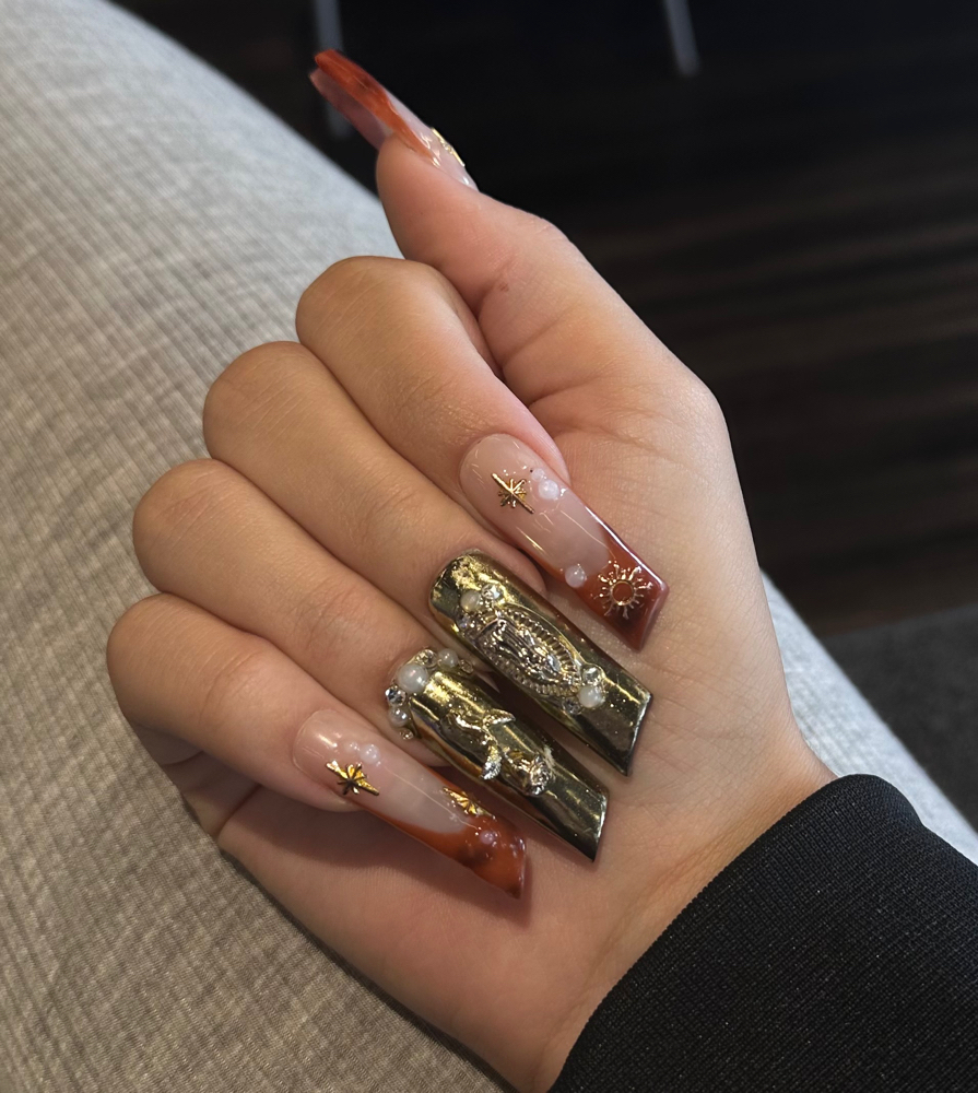 Lip Stick Nails