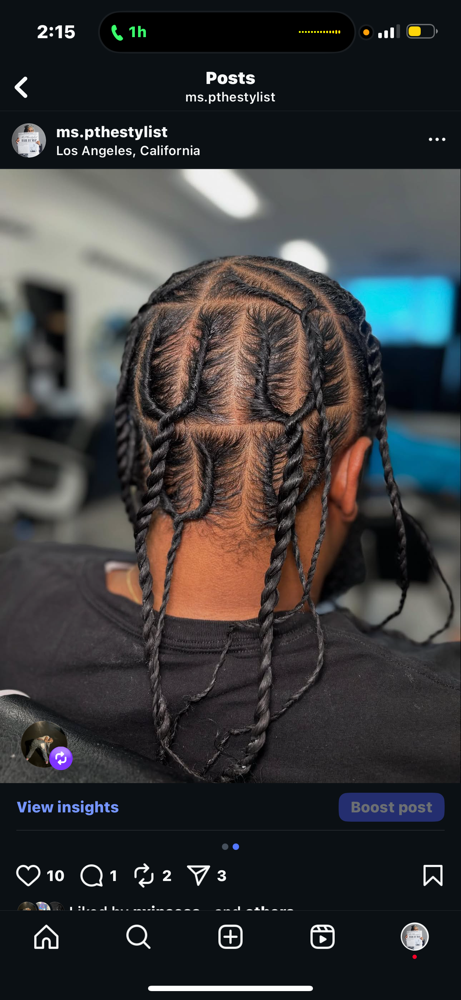 Single/Double Strand Twist