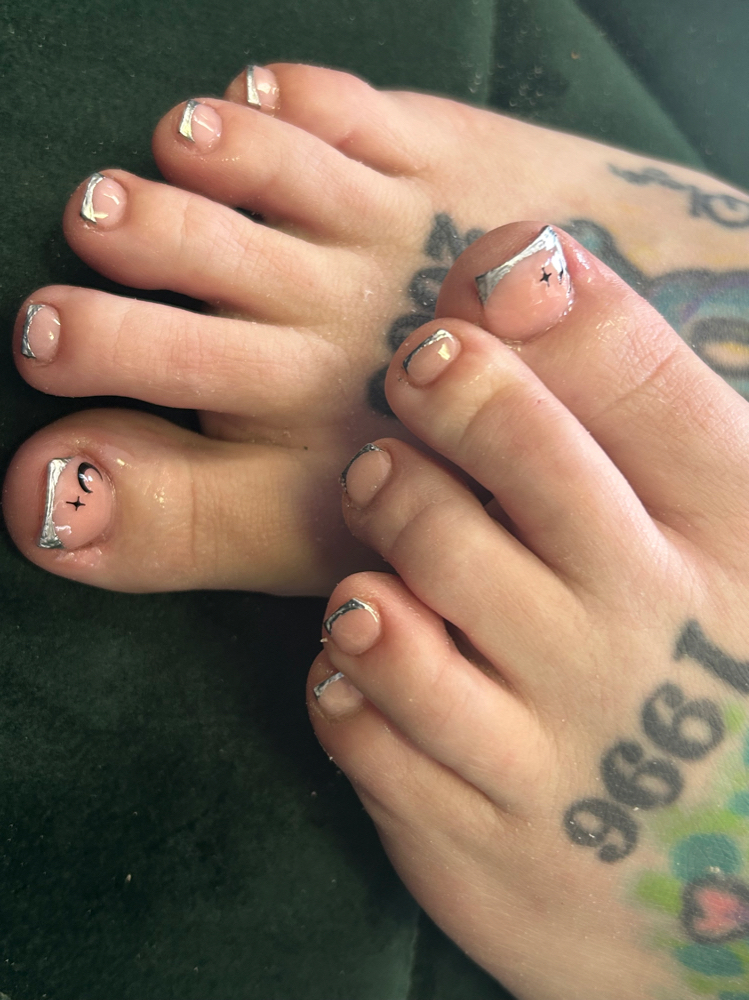 Acrylic Toes Full Set