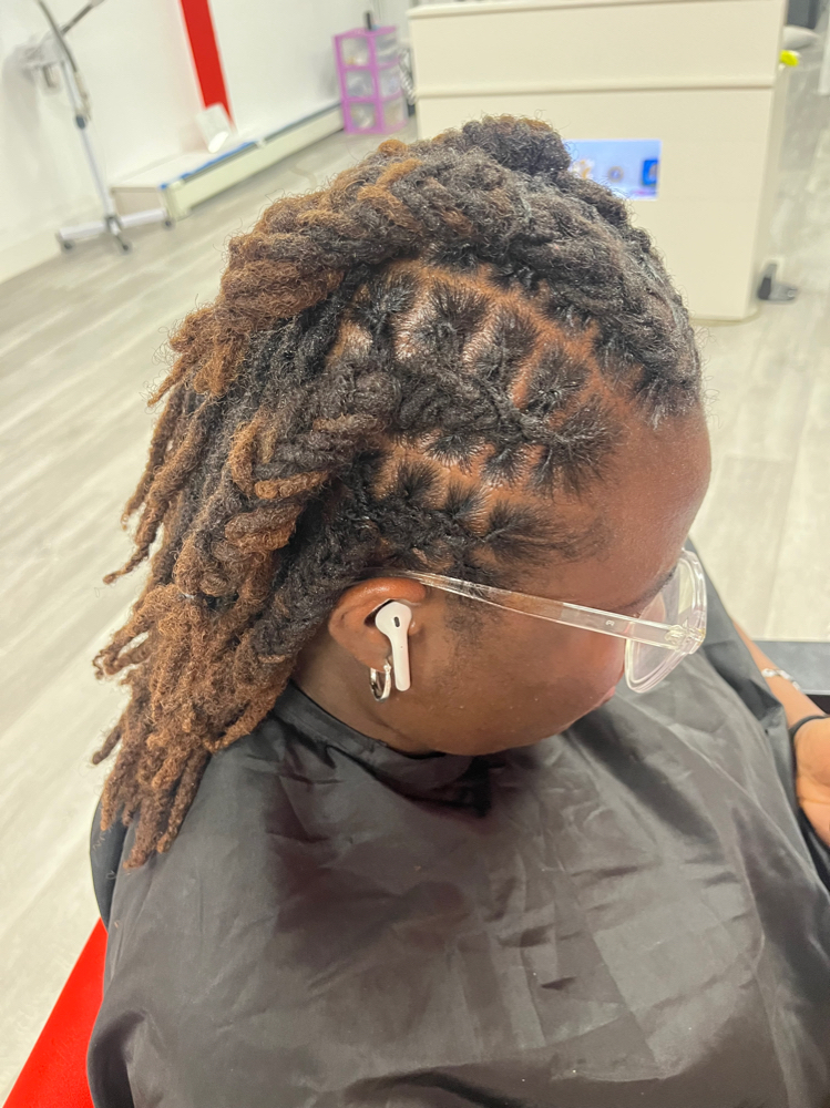 Interlocking retwist