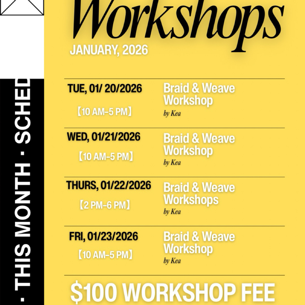 Braid Workshop at Oh That Ain’t Bad in Houston, TX