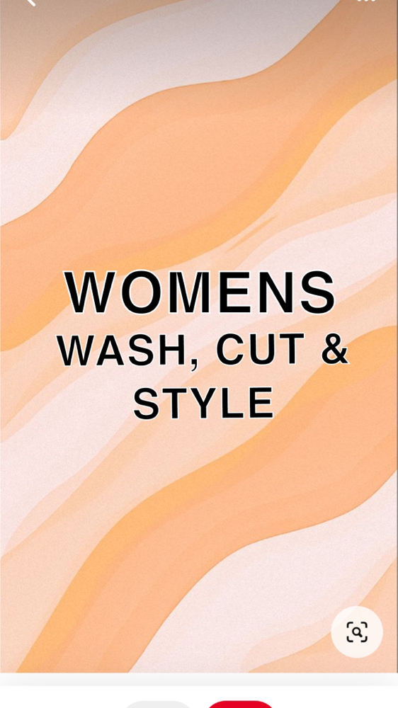 Womens Wash Cut + Style