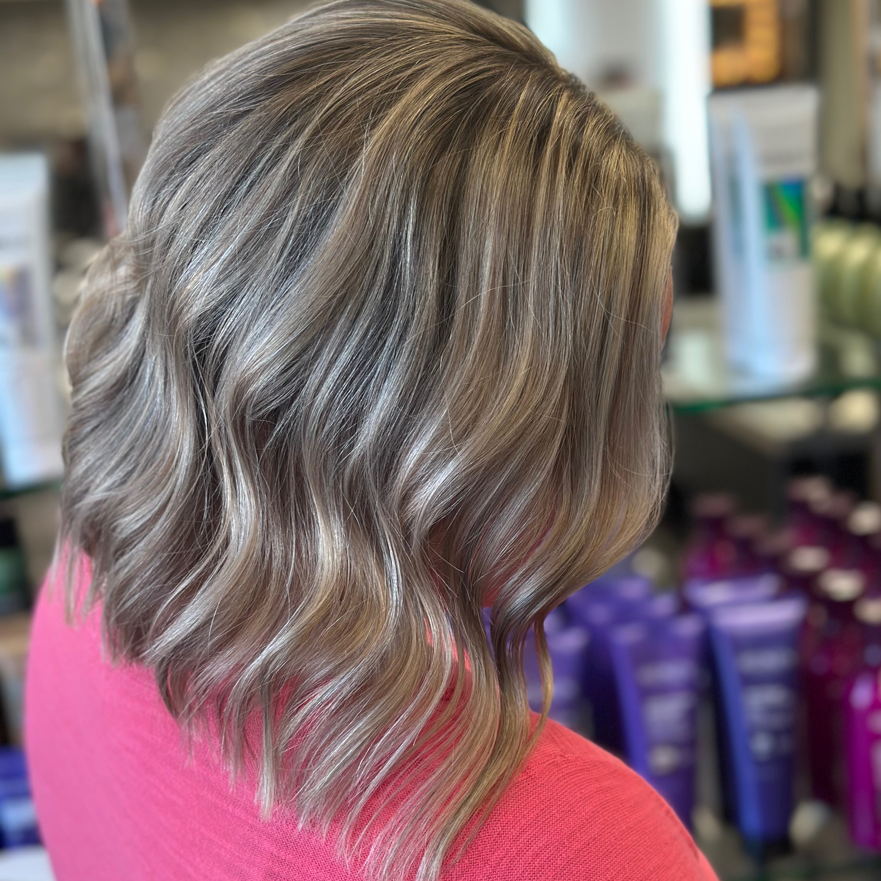 Partial foil at Amanda’s Hair Chair in Lima, OH