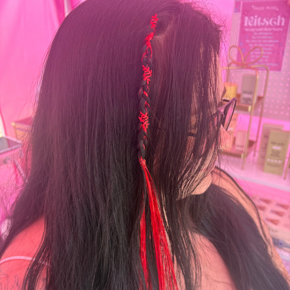 Braided Tinsel Chunk at Happy Scalp in Grants Pass, OR