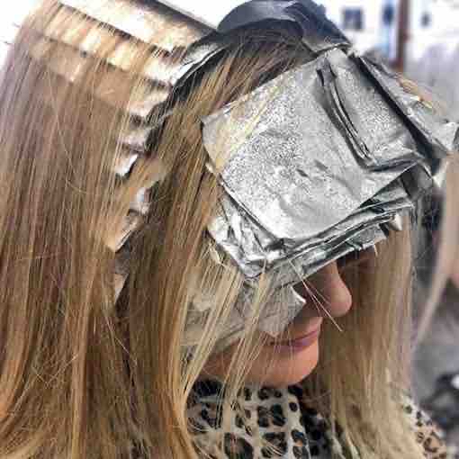 Full foil with haircut