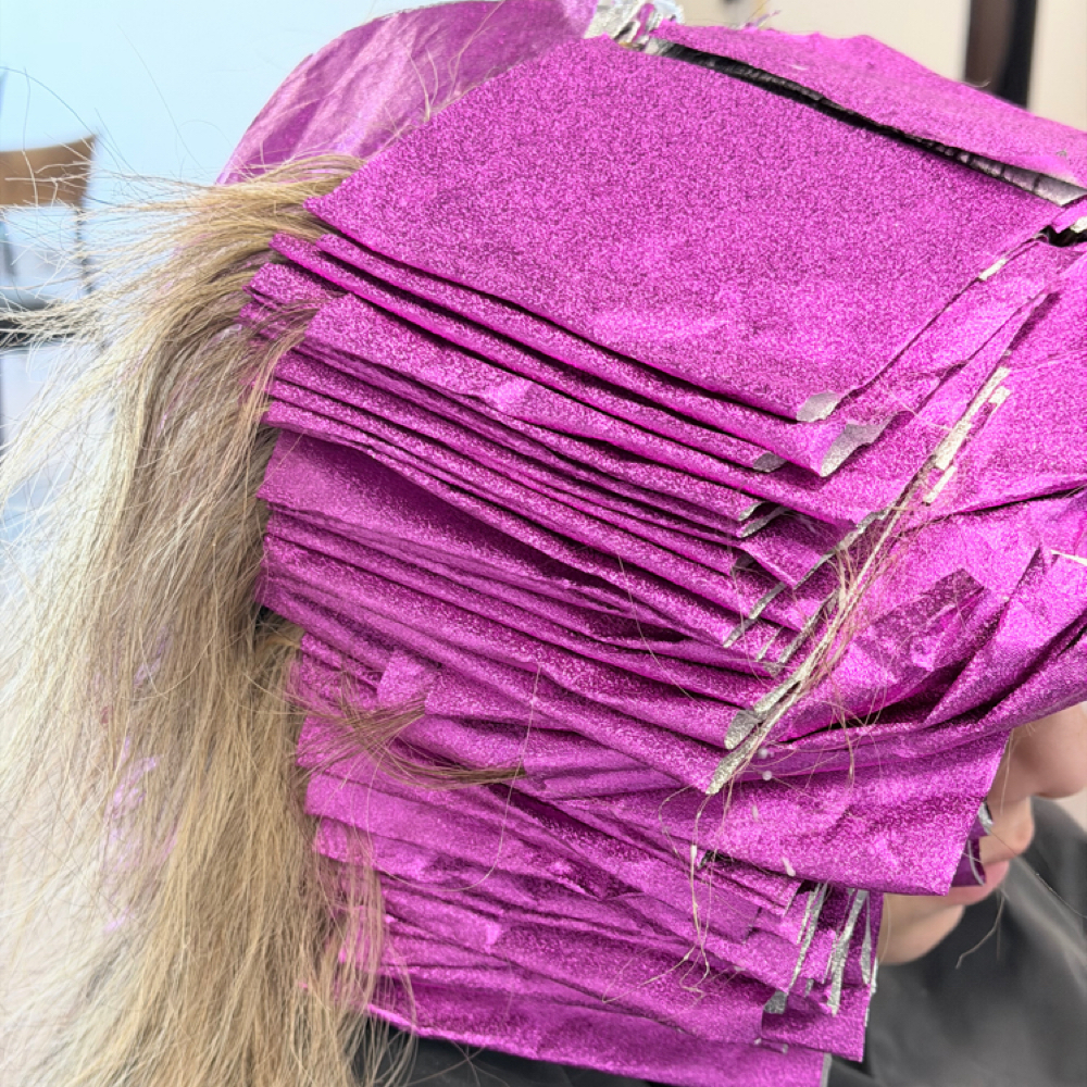 Partial Foil / Maintence at CRHAIRCOMPANYY in Greenville, TX