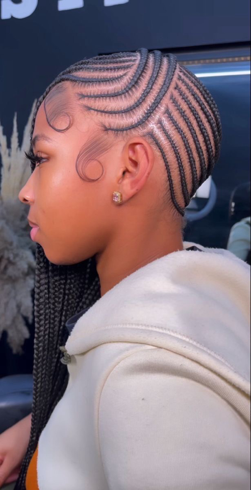 Small Lemonade Braids