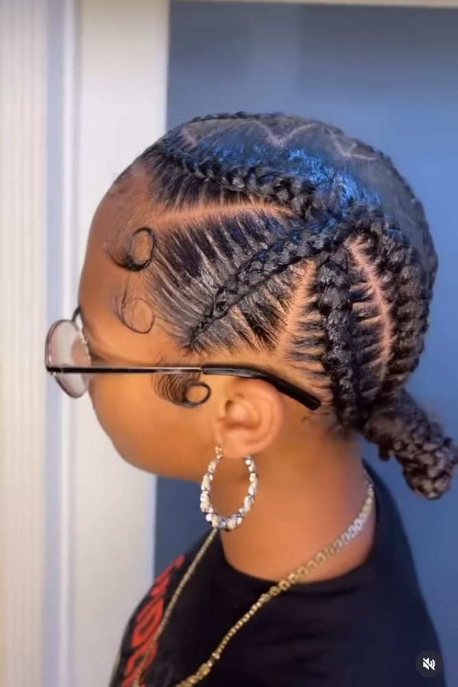 Criscross Braided Buns