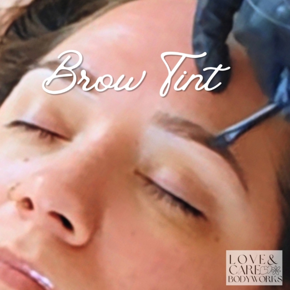 Brow Tint at Love & Care Bodyworks in South Portland, ME