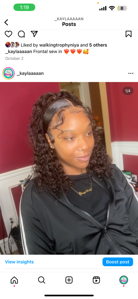 Wig Touch Up ( Updos/ Styling Only)