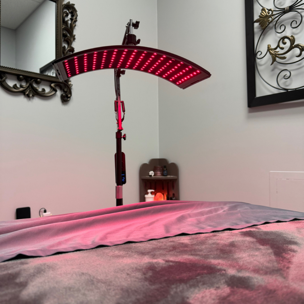 Spot Red Light Therapy at Restorative Massage Spa in Greenwood, IN