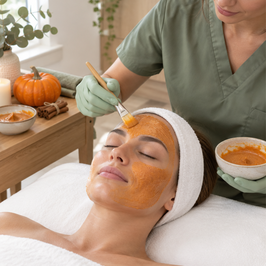 Pumpkin Enzyme Facial at Bliss Oasis And Aesthetics in Kemp, TX