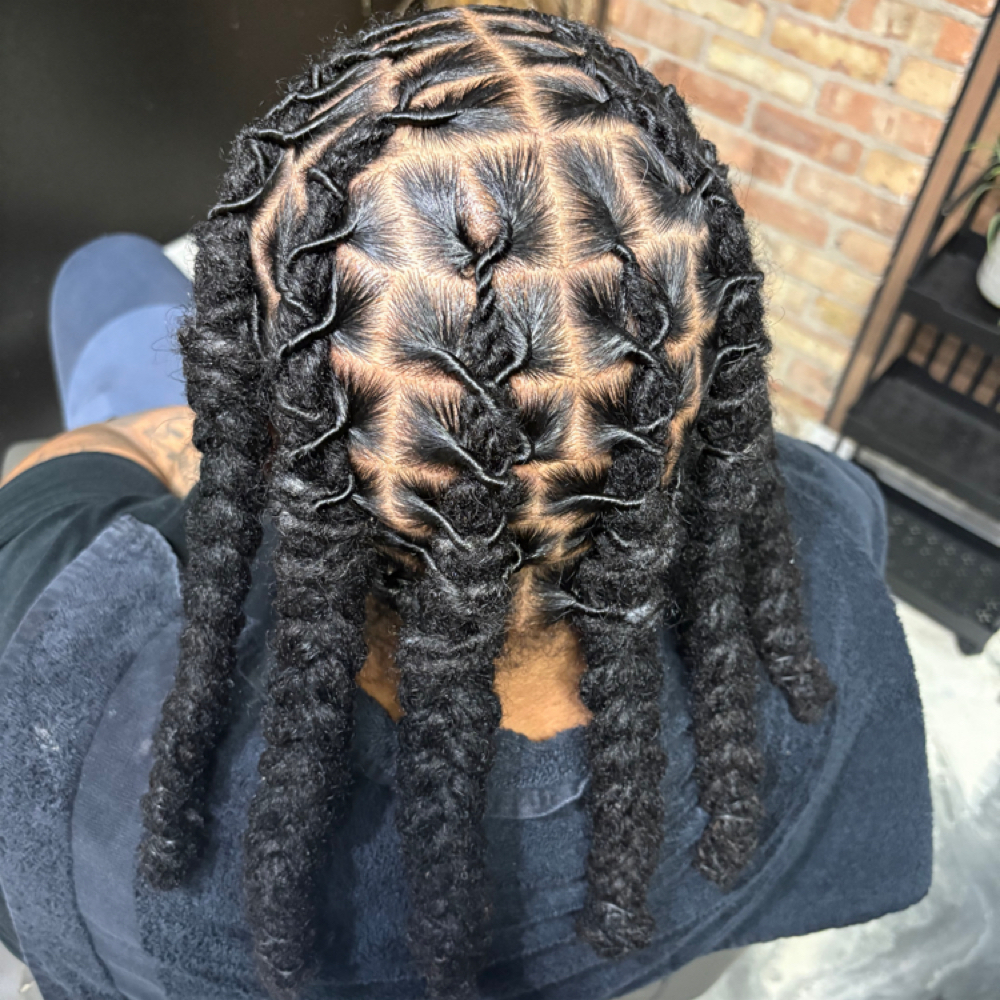 Retwist And Basic Style at Rissa.on.da.locs in Chicago, IL