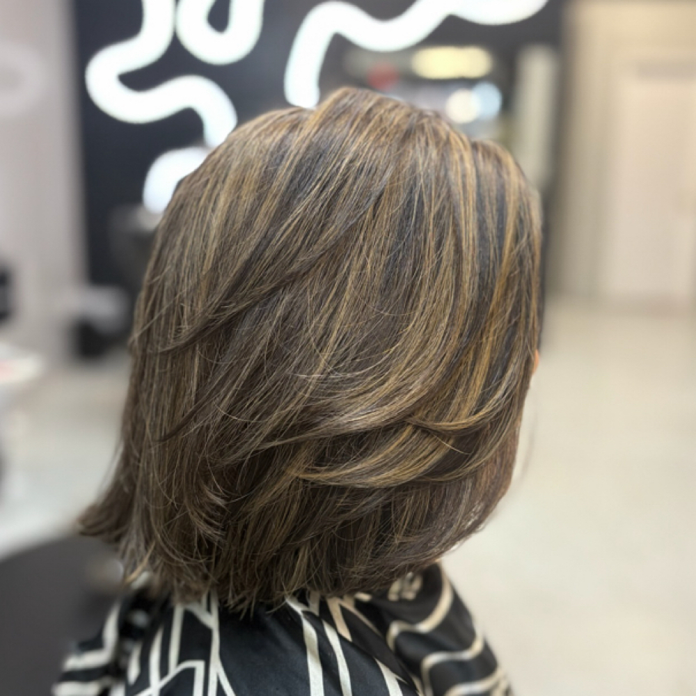 Balayage&Highlight Retoque/Partial at Beauty Salon Latin in Raleigh, NC