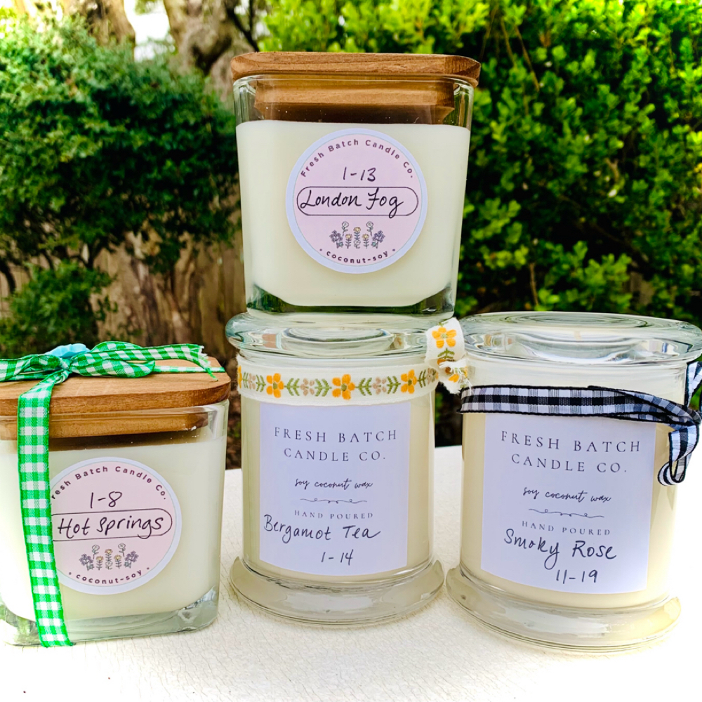 Fresh Batch Candle Co. at Relish Skin Boutique in Spring, TX