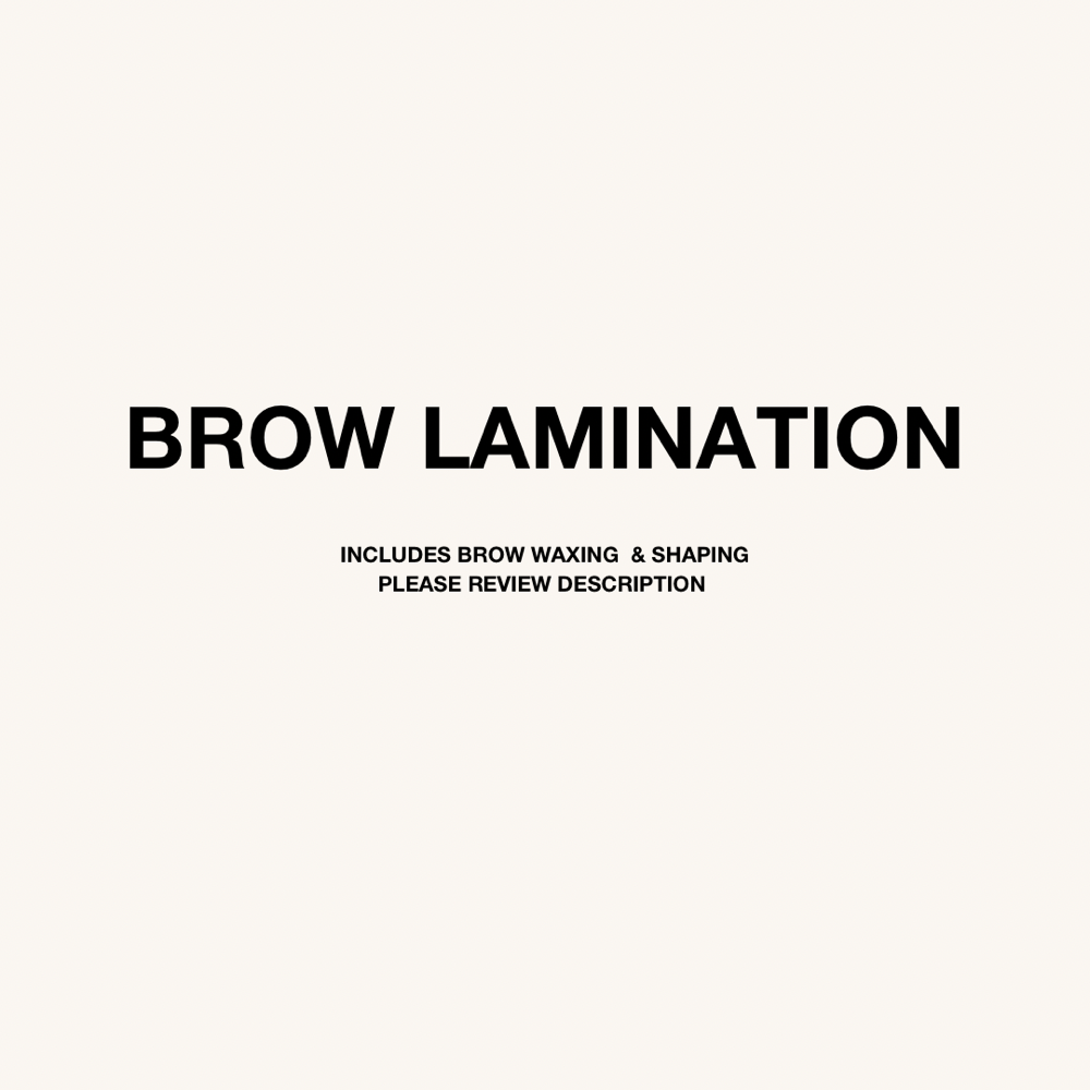 BROW LAMINATION