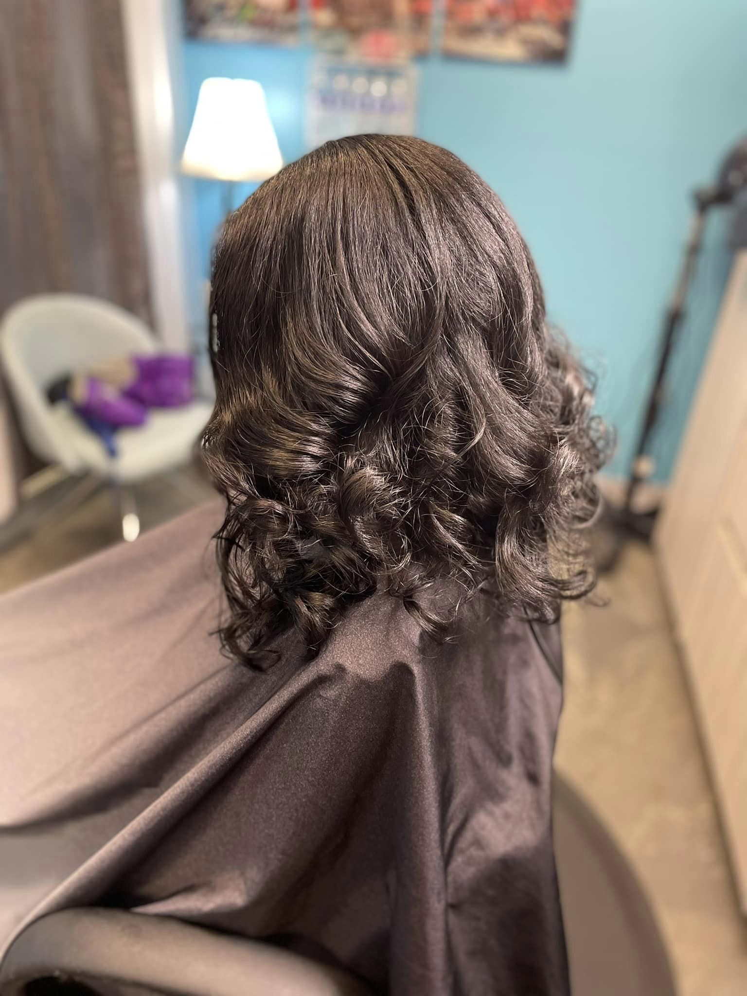 Silk Press,Shampoo and Conditioning
