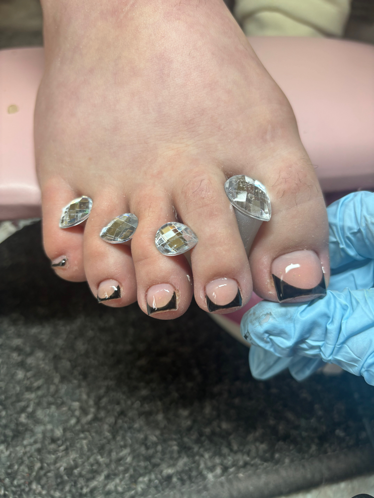 Acrylic Toes French Toe