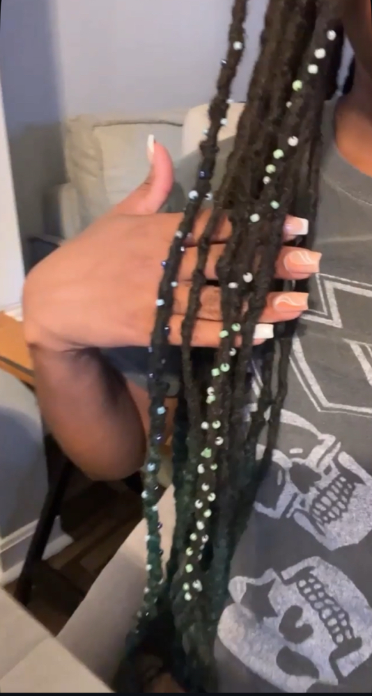 Loc Sprinkles (3 locs) at Loc’d N Wit Tweet in Temple Hills, MD