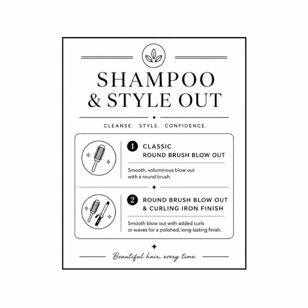 Shampoo N Style Out at Tea Madison Salon in Sugar Land, TX