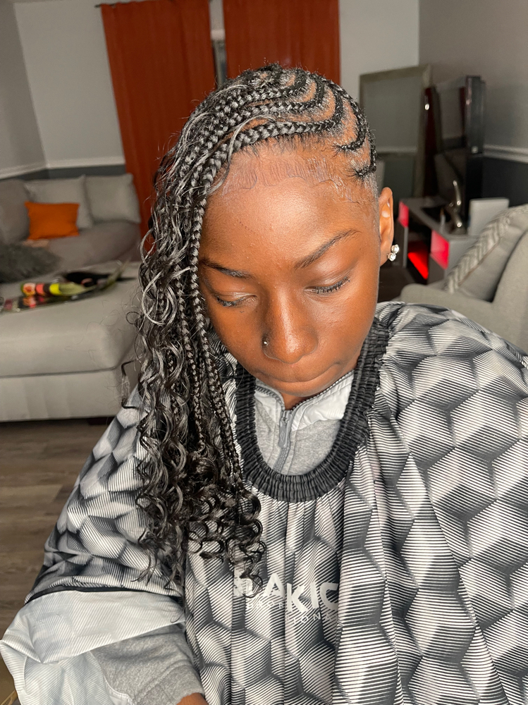 Lemonade Braided Ponytail at The Cheesedip Experience in Madison, TN