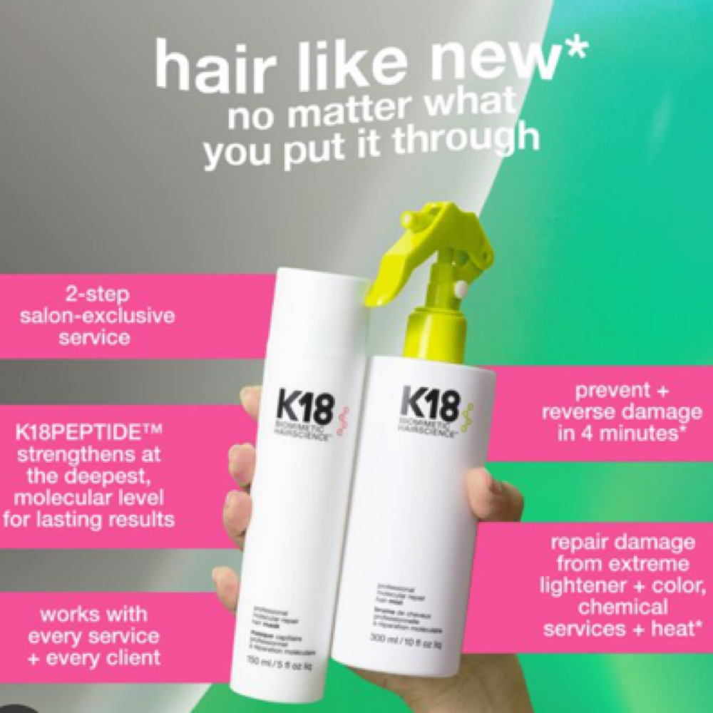 K-18 Pre-Color Treatment & Mask at Beauty by Kate in Goldsboro, NC