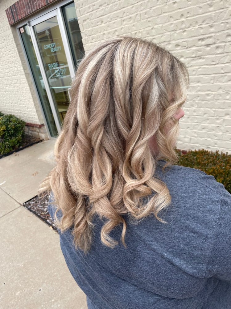 Curling Or Flat Iron Style