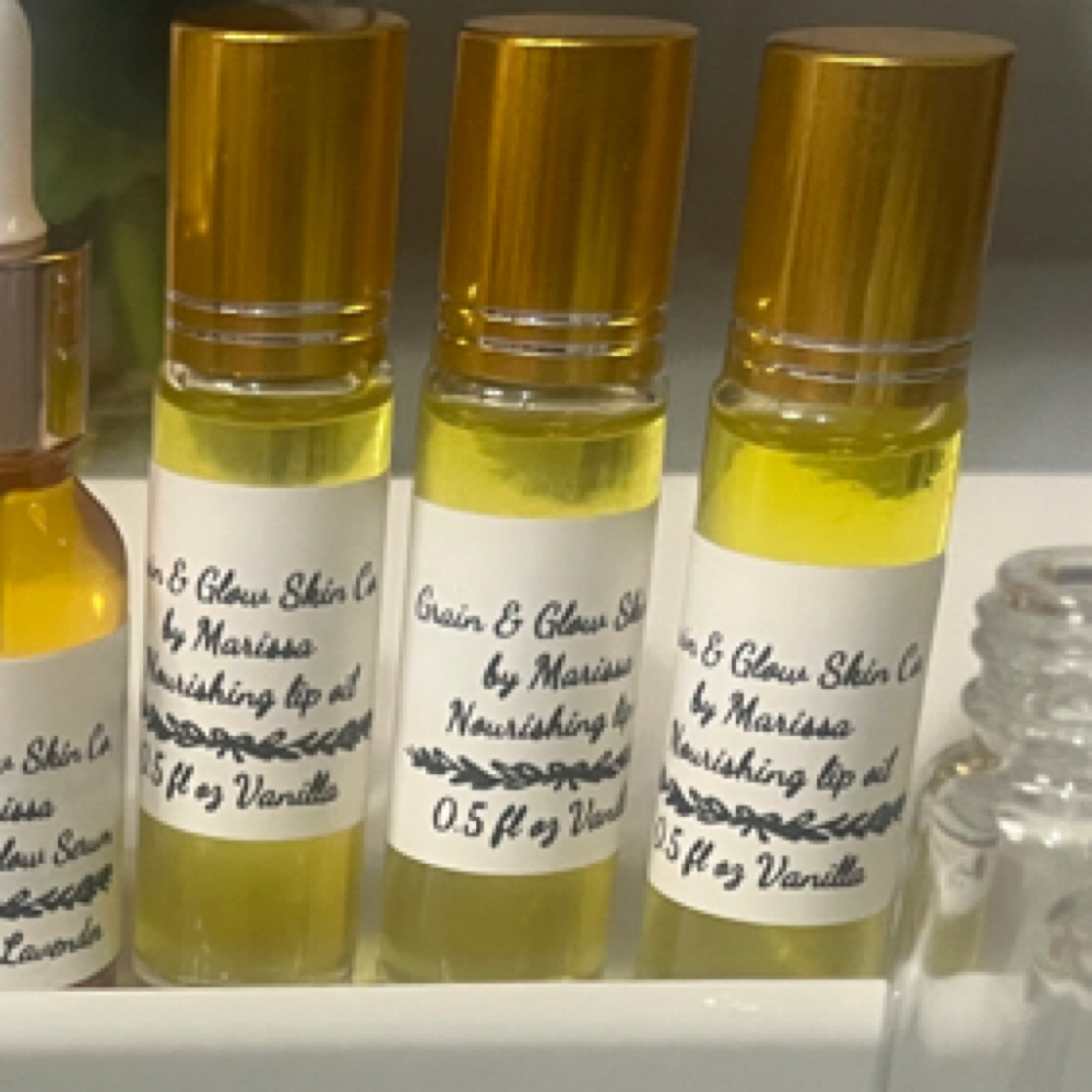 Grain & Glow Lip Oil at Kohinoor Aesthetics By Marissa Elizabeth in San Antonio, TX