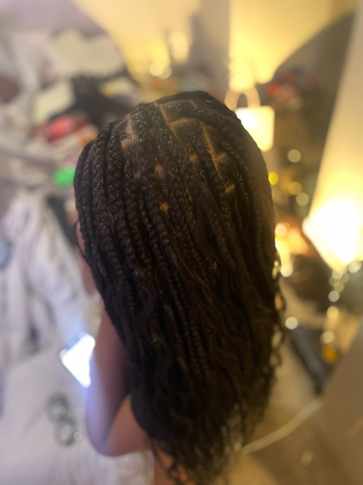 BOHO Medium Knotless Braids