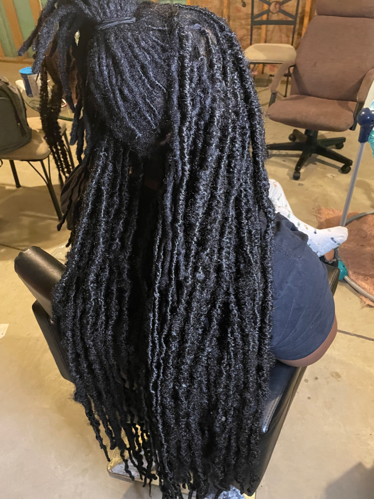 Softs Locs Over Locs (Hip/Butt)