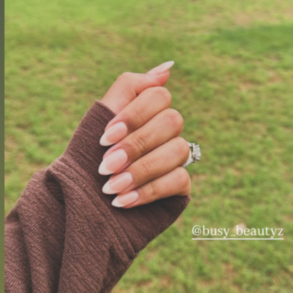 French Tips at Busy beautyz in Lubbock, TX